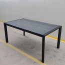 Modern furniture outdoor patio dining glass table