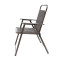 Modern Outdoor Furniture  Garden Folding Chairs Durable Steel Pipe Plastic Chairs Restaurant Café
