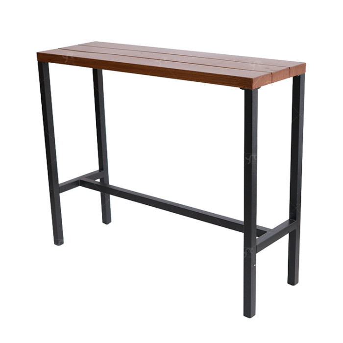 Steel Narrow Spaces Metal Frame Metal Leg Restaurant bar Table Coffee TableHigh Desk Computer Table