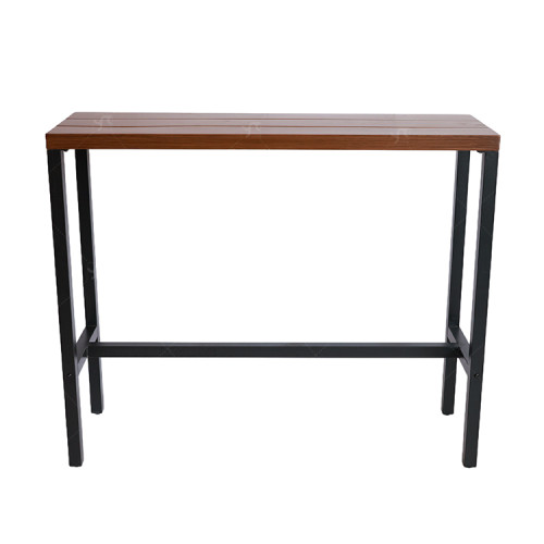 Steel Narrow Spaces Metal Frame Metal Leg Restaurant bar Table Coffee TableHigh Desk Computer Table