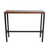 Steel Narrow Spaces Metal Frame Metal Leg Restaurant bar Table Coffee TableHigh Desk Computer Table