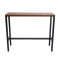 Steel Narrow Spaces Metal Frame Metal Leg Restaurant bar Table Coffee TableHigh Desk Computer Table