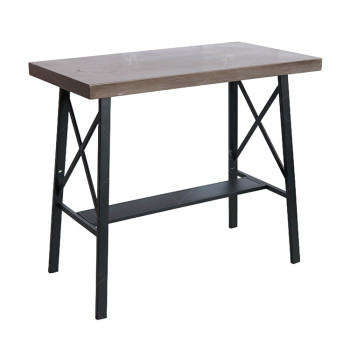 Modern Steel Narrow Spaces Metal Frame Metal Leg Restaurant bar Table Coffee Table High Desk Computer Table