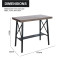 Modern Steel Narrow Spaces Metal Frame Metal Leg Restaurant bar Table Coffee Table High Desk Computer Table
