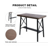 Modern Steel Narrow Spaces Metal Frame Metal Leg Restaurant bar Table Coffee Table High Desk Computer Table