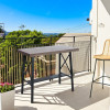 Modern Steel Narrow Spaces Metal Frame Metal Leg Restaurant bar Table Coffee Table High Desk Computer Table