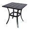 Outdoor Furniture Patio Garden Furniture Dining Table Square Backyard Bistro Table for Deck Backyard Lawn Garden