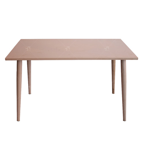 Modern Outdoor Steel  Metal Frame Metal Leg Restaurant  Dining Table Coffee Table High Desk Computer Table