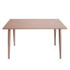 Modern Outdoor Steel Metal Frame Metal Leg Restaurant Dining Table Coffee Table High Desk Computer Table