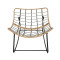 Modern Outdoor Garden Rattan Rocking Chair Popular Leisure Recliner Relaxing Lazy Chair Popularr Garden Chair