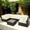 All Day Outdoor 6 Seat Garden Sectional Sofa Sofa Furniture Rattan Outdoor Terrace Session Set