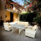 All Day Outdoor5 Seat Garden Sectional Sofa Sofa Furniture Rattan Outdoor Terrace Session Set