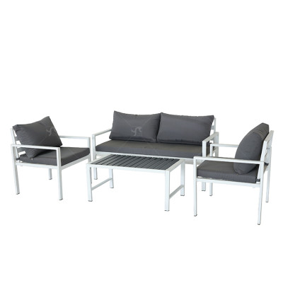 New Modern Design Garden Furniture Outdoor Sofa Outdoor Garden Furniture Luxury Sofa Set 4 Pieces