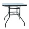 Hot Sale Outdoor Patio Side Square Table Garden Table with Metal Steel Iron Dining Outdoor Table