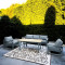 New Modern Design Garden Furniture Outdoor Sofa Outdoor Garden Furniture Luxury Sofa Set 4 Pieces