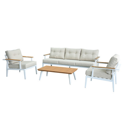 New Modern Design Garden Furniture Outdoor Sofa Outdoor Garden Furniture Luxury  Sofa Set 4 Pieces