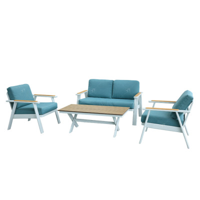 New Modern Design Garden Furniture Outdoor Sofa Outdoor Garden Furniture Luxury Sofa Set 4 Pieces