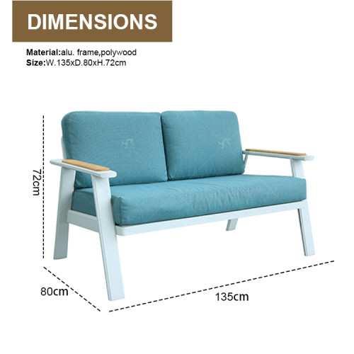 New Modern Design Garden Furniture Outdoor Sofa Outdoor Garden Furniture Luxury Sofa Set 4 Pieces