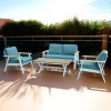New Modern Design Garden Furniture Outdoor Sofa Outdoor Garden Furniture Luxury Sofa Set 4 Pieces