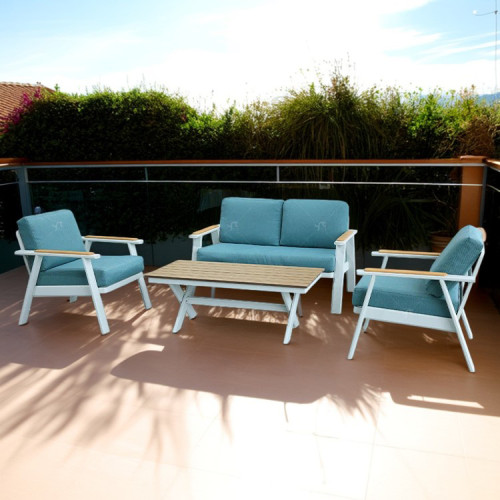 New Modern Design Garden Furniture Outdoor Sofa Outdoor Garden Furniture Luxury Sofa Set 4 Pieces