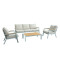 New Modern Design Garden Furniture Outdoor Sofa Outdoor Garden Furniture Luxury Sofa Set 4 Pieces