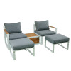 New Modern Design Garden Furniture Outdoor Sofa Outdoor Garden Furniture Luxury Sofa Set 5 Pieces