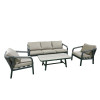 New Modern Design Garden Furniture Outdoor Sofa Outdoor Garden Furniture Luxury  Sofa Set 4 Pieces