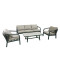 New Modern Design Garden Furniture Outdoor Sofa Outdoor Garden Furniture Luxury Sofa Set 4 Pieces