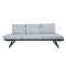 Outdoor Five Position Adjustable with Stackable Beach Chaise Lounge Chair Patio Garden Hotel Sun Alu. Lounge