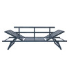 Outdoor Five Position Adjustable with Stackable Beach Chaise Lounge Chair Patio Garden Hotel Sun Alu. Lounge
