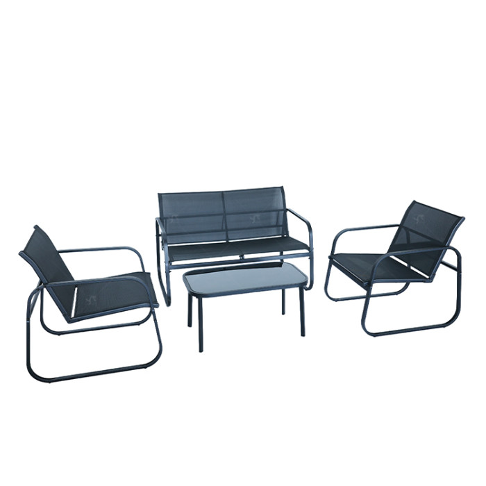 2x1 Teslin Popular Garden  4 Pieces Sofa Set Patio Sofa Sets Furniture Outdoor Furniture  Outdoor Patio Furniture Sofa Set