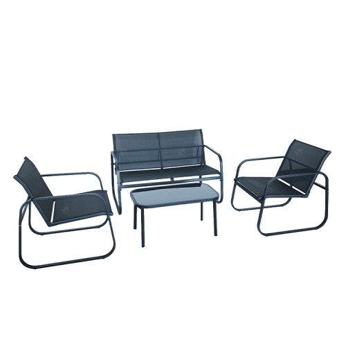 2x1 Teslin Popular Garden  4 Pieces Sofa Set Patio Sofa Sets Furniture Outdoor Furniture  Outdoor Patio Furniture Sofa Set