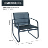 2x1 Teslin Popular Garden  4 Pieces Sofa Set Patio Sofa Sets Furniture Outdoor Furniture  Outdoor Patio Furniture Sofa Set