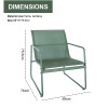 2x1 Teslin Popular Garden  4 Pieces Sofa Set Patio Sofa Sets Furniture Outdoor Furniture  Outdoor Patio Furniture Sofa Set