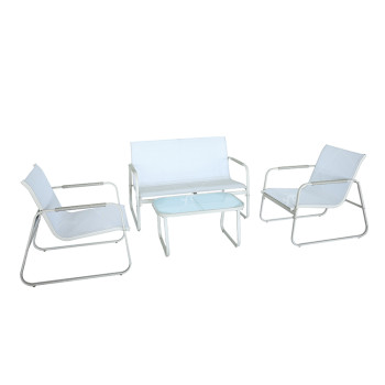 2x1 Teslin Popular Garden  4 Pieces Sofa Set Patio Sofa Sets Furniture Outdoor Furniture  Outdoor Patio Furniture Sofa Set