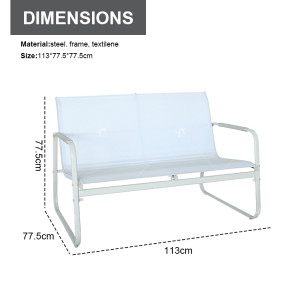 2x1 Teslin Popular Garden  4 Pieces Sofa Set Patio Sofa Sets Furniture Outdoor Furniture  Outdoor Patio Furniture Sofa Set