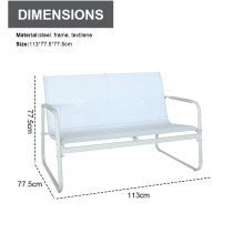 2x1 Teslin Popular Garden  4 Pieces Sofa Set Patio Sofa Sets Furniture Outdoor Furniture  Outdoor Patio Furniture Sofa Set