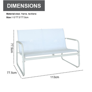 2x1 Teslin Popular Garden  4 Pieces Sofa Set Patio Sofa Sets Furniture Outdoor Furniture  Outdoor Patio Furniture Sofa Set