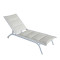 Outdoor Alu Five Position Adjustable Garden Beach Chaise Lounge Chair Patio Garden Hotel Sun Lounge