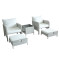 New Modern Design Garden Furniture Outdoor Sofa Outdoor Garden Furniture Luxury Rattan Sofa Set 5 Pieces