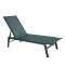 Outdoor Steel Four Position Adjustable Garden Beach Chaise Lounge Chair Patio Garden Hotel Sun Lounge