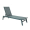 Outdoor Alu Five Position Adjustable Garden Beach Chaise Lounge Chair Patio Garden Hotel Sun Lounge