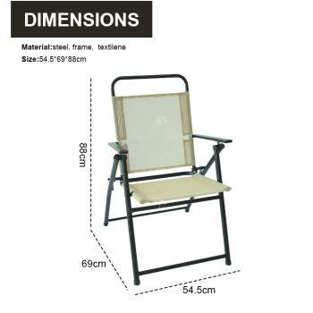2x1 Teslin Six Piece Patio   Garden Furniture Set With Umbrella Table and Set of Four Chairs with Foldable Structure