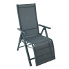 2x2 Teslin Modern Comfort Flex Metal Patio Chair with Arm Popular Outdoor  Alu. Teslin Lounger Foldable Chair