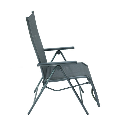2x2 Teslin Modern Comfort Flex Metal Patio Chair with Arm Popular Outdoor  Alu. Teslin Lounger Foldable Chair