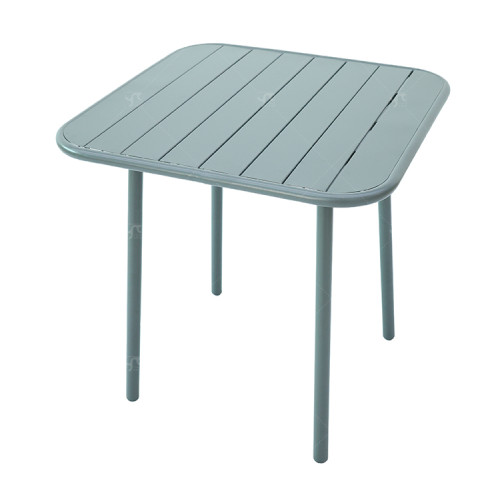 Outdoor Furniture Patio Garden Furniture Dining Table Square Backyard Dining Table for Deck Backyard Lawn Garden