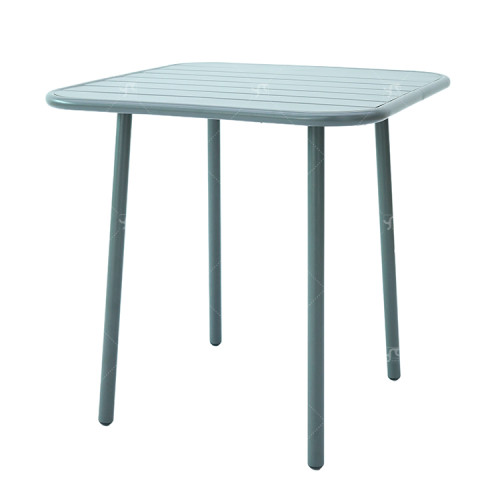 Outdoor Furniture Patio Garden Furniture Dining Table Square Backyard Dining Table for Deck Backyard Lawn Garden