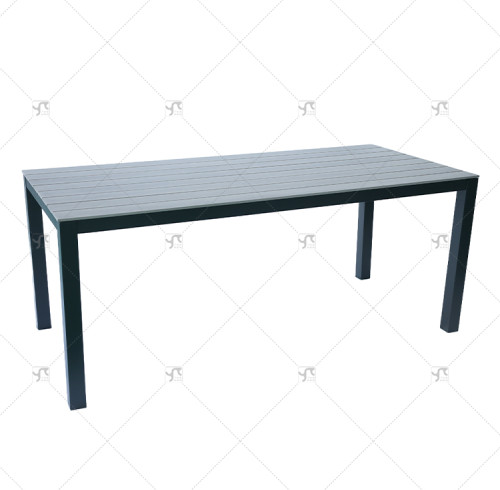 Hot Sell Outdoor Aluminum Furniture Restaurant Dining Table Furniture for Garden or Patio Modern Garden Furniture diningTable