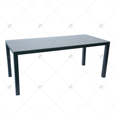 Hot Sell Outdoor Aluminum Furniture Restaurant Dining Table Furniture for Garden or Patio Modern Garden Furniture diningTable