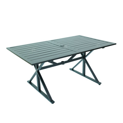 Outdoor Furniture Patio Garden Furniture Dining Table Square Backyard Bistro Table for Deck Backyard Lawn Garden